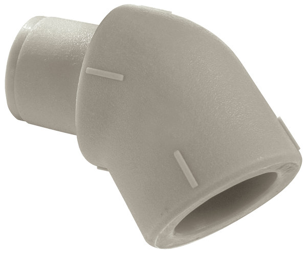 Kolano nyplowe 45' PP-R - 25