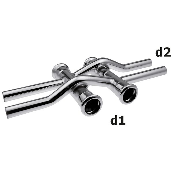 Czwórnik redukcyjny mijankowy Steel - 15/12