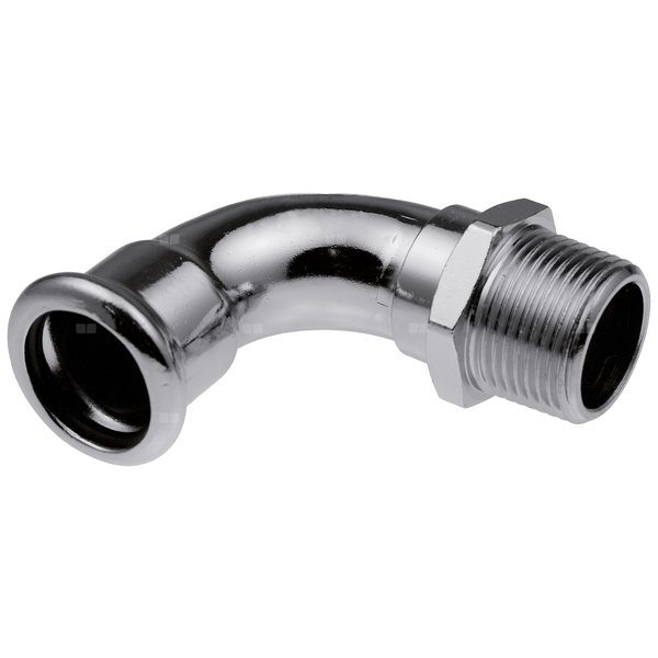 Kolano 90' GZ Steel - 12 R3/8"