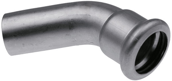 Kolano nyplowe 45' Inox - 168.3