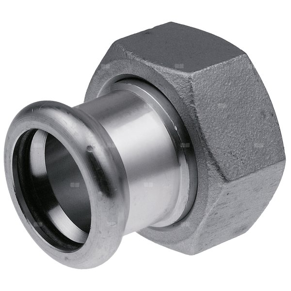 Półśrubunek z płaskim uszczelnieniem GW Inox - 15 G3/4"