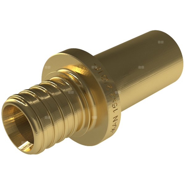Łącznik nyplowy mosiężny ultraLINE - 14/15