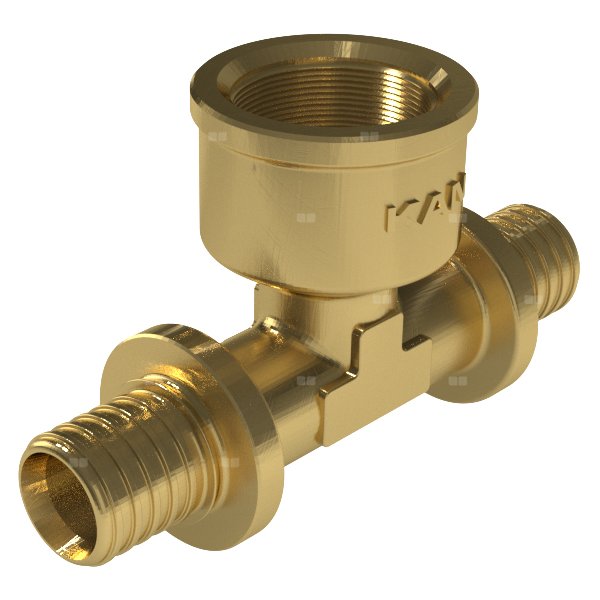 Trójnik mosiężny GW ultraLINE - 14 Rp1/2"