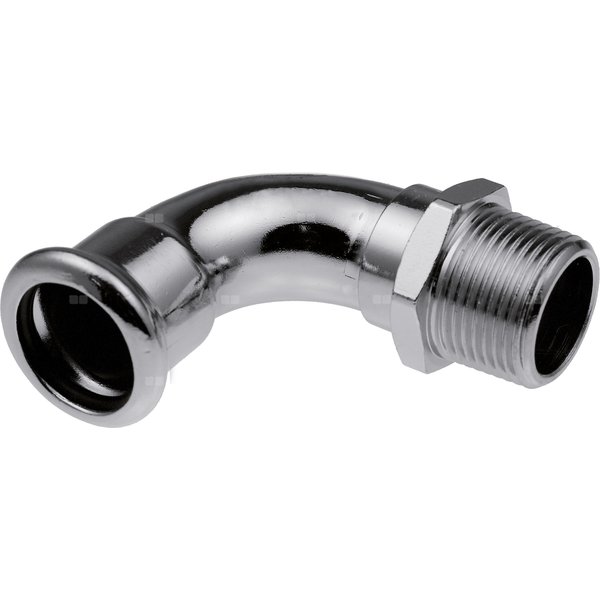 Kolano 90' GZ Steel - 22 R3/4"