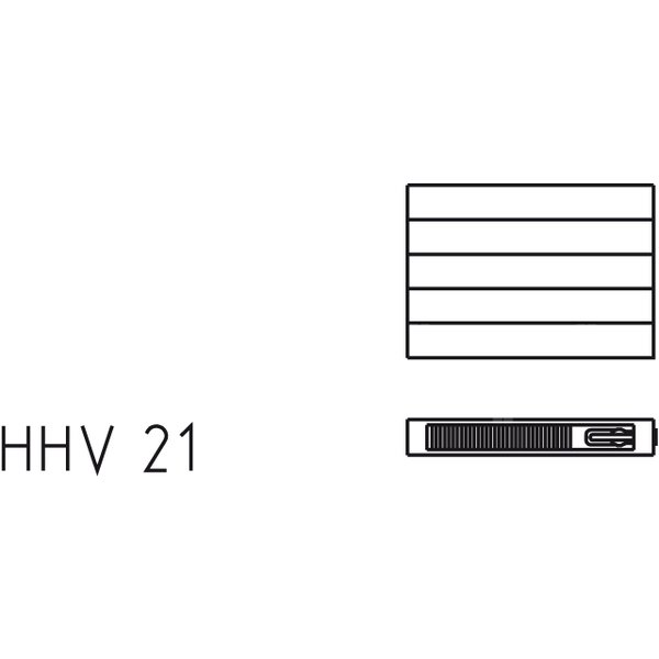 Grzejnik płytowy typ 21 KERMI V-HHV QN1029(R), z osłoną wym. 560 x 800 mm, kolor biały, moc 1029 W