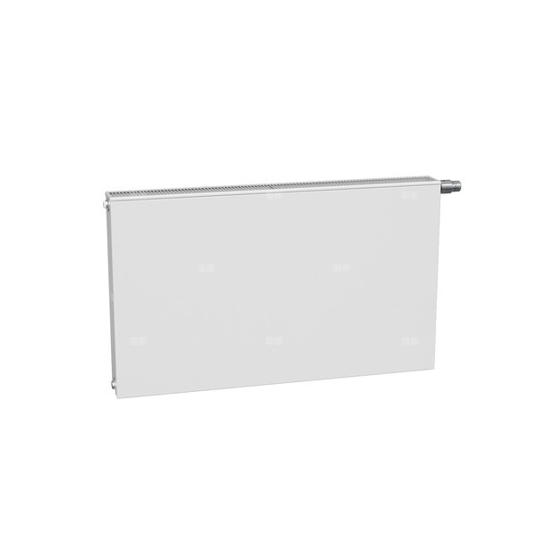 Grzejnik płytowy typ 11 KERMI Plan-V, lewy, z osłoną wym. 505 x 1205 mm, kolor biały, moc 903 W