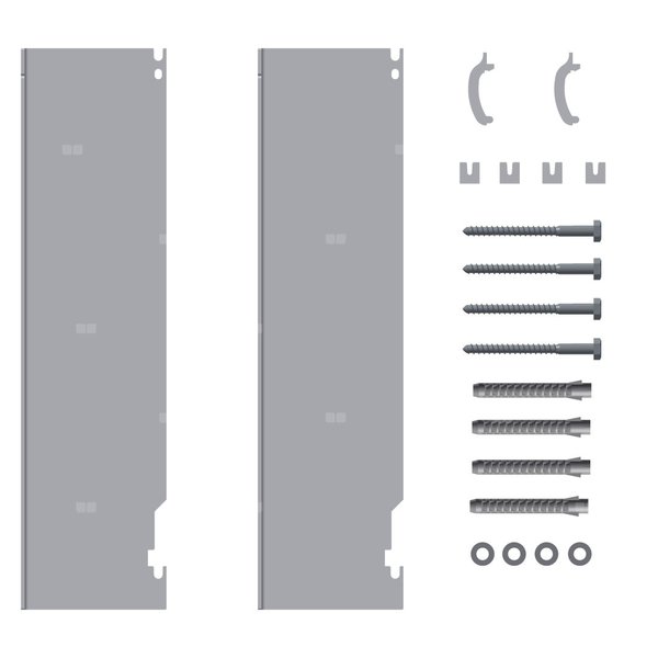 Konsola ścienna do kompaktowych, grzejników higienicznych, dla typu