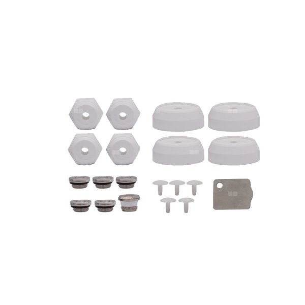 Zestaw zawiesi do grzejnika CARRE 9016