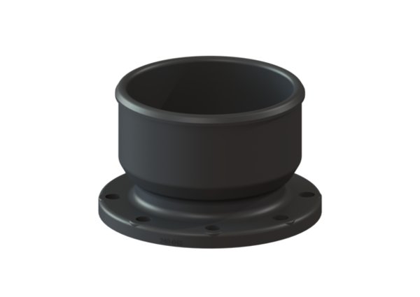 Adapter przyłączeniowy z PE DN 100