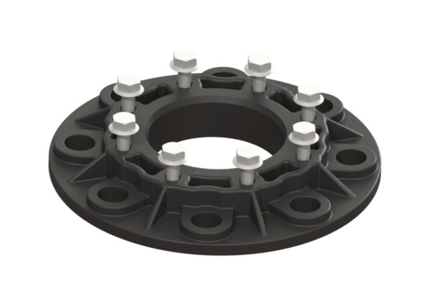 Adapter przyłaczeniowy z PE DN 80