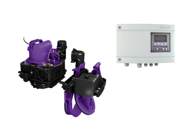 Zestaw do przezbrajania Pumpfix F Komfort DN100-200 do studz. przeciwzalew. LW800/1000