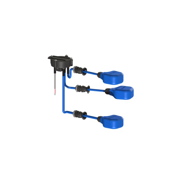 Zestaw przełączników pływakowych Duo, 3 pływaki