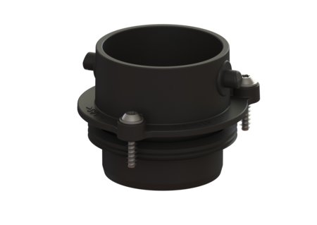 Adapter przyłączeniowy do blokowania