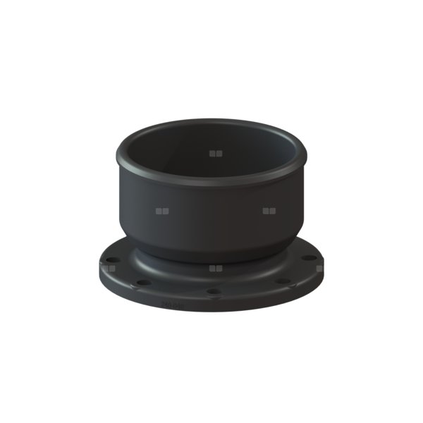 Adapter przyłączeniowy z PE DN 100