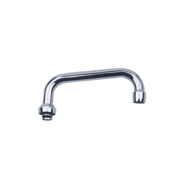 Wylewka do armatury sanitarnej typ U 18 mm 3/4'' KFA Armatura górna, blister długość 220 mm mosiądz chrom