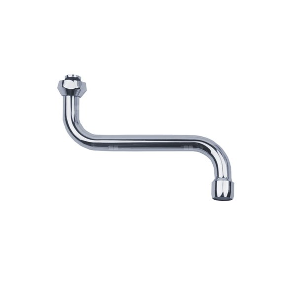 Wylewka do armatury sanitarnej typ S 18 mm 3/4'' KFA Armatura dolna, blister długość 160 mm mosiądz chrom