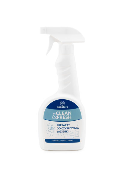 Środek czyszczący KFA Armatura CLEAN&FRESH łazienka Wewnętrzny Płyn 500 ml