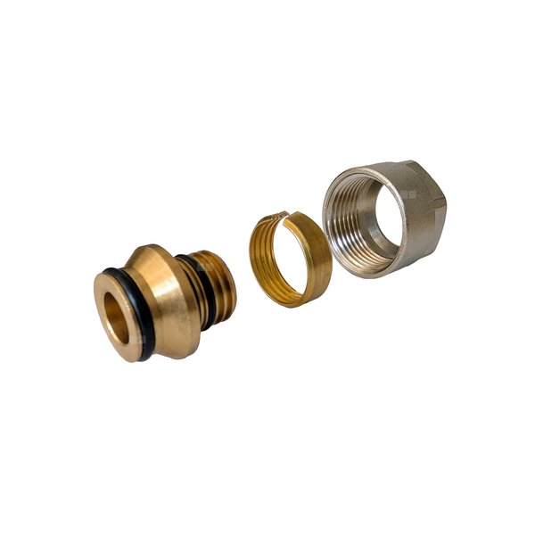 Złączka zaciskowa eurokonus G 3/4 do rur PEX 20x2 mm