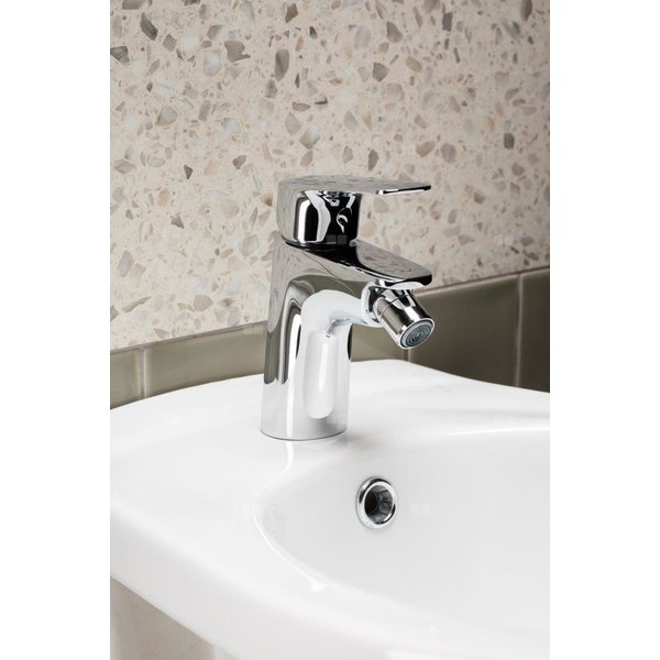 Bateria bidetowa KFA Armatura ABASHA, kolor chrom