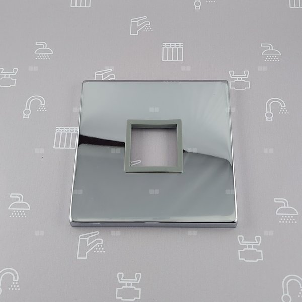 Rozeta z uszczelką do baterii wannowej wolnostojącej LOGON CHROM