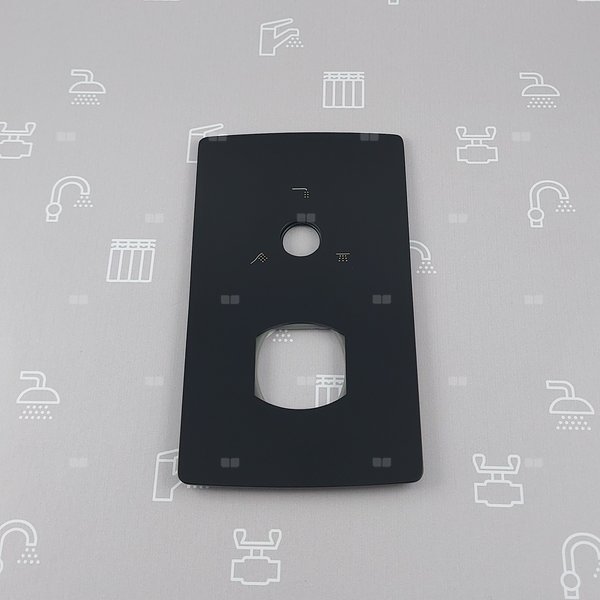 Rozeta z uszczelkami do zestawu podtynkowego MOKAIT BLACK