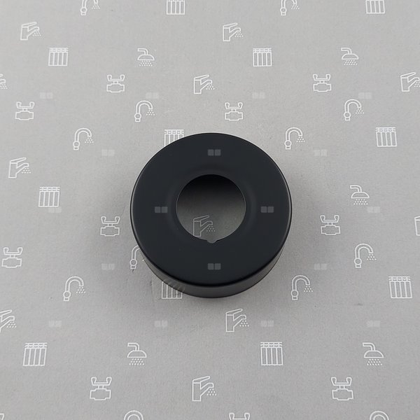 Rozeta walcowa do baterii MOZA BLACK