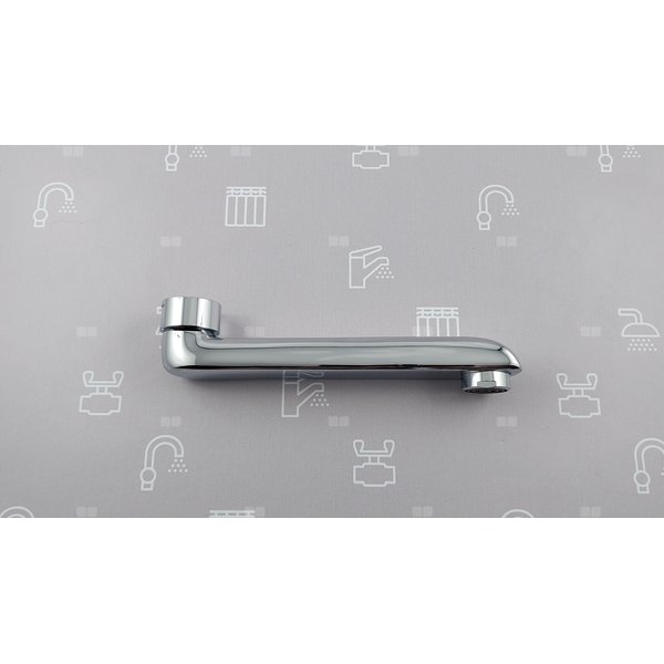 WYLOT KOMPLETNY DO BAT. UMYWALKOWEJ ŚCIENNEJ BERYL, L=150 MM