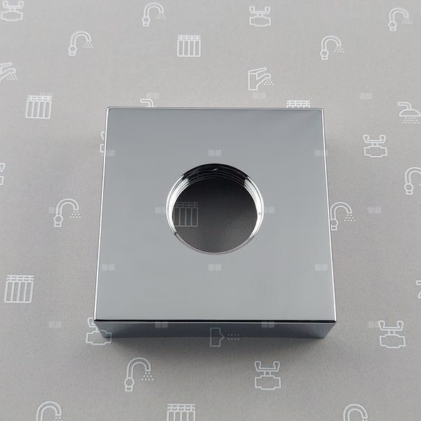 Rozeta kwadratowa do baterii MOKAIT CHROM