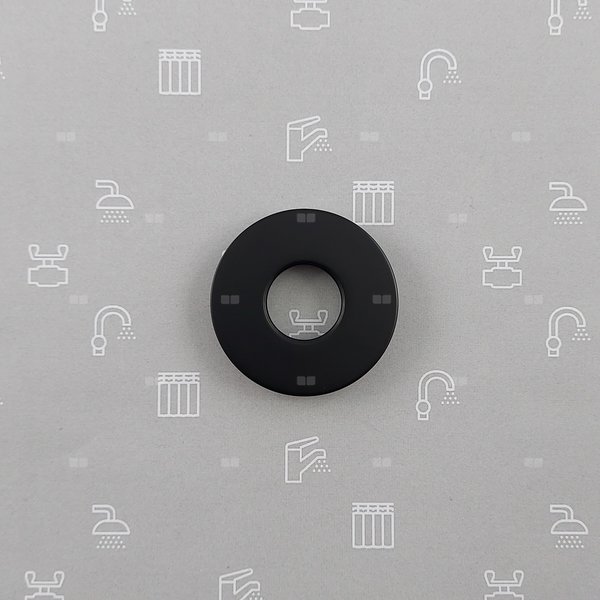 Rozeta ramienia natrysku do zestawu podtynkowego MOZA BLACK