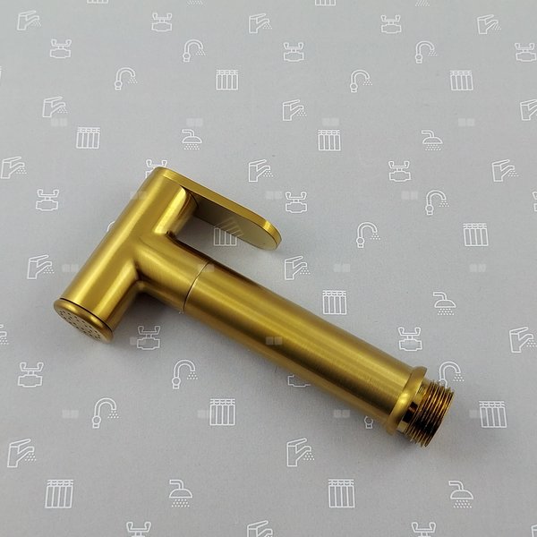 Rączka natryskowa do baterii bidetowej podtynkowej BRUSHED GOLD