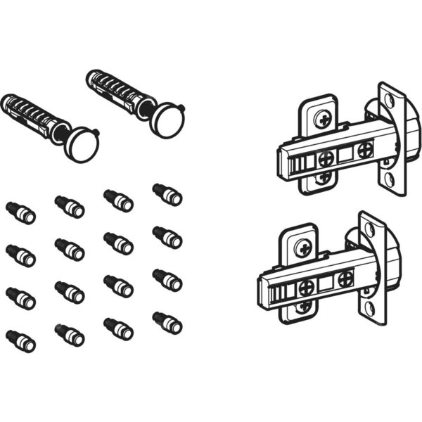 MODO zestaw okuć do szafki bocznej wysokiej