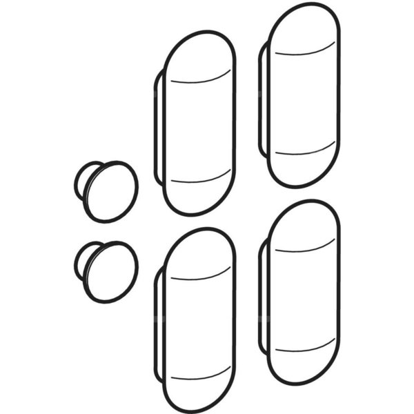 Odbojniki do deski sedesowej OPTIMA (K90116)