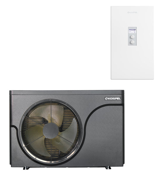 Pompa ciepła powietrzna powietrze-woda monoblok KOSPEL HPM2.Z-8 5.8 kW 400 V + Stacja hydrauliczna HPMI2-8