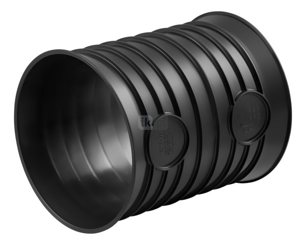 Nasuwka MAGNAPLAST MAGNACOR MCU, PP (czarny), DN 800 (ww x ww), do kanalizacji