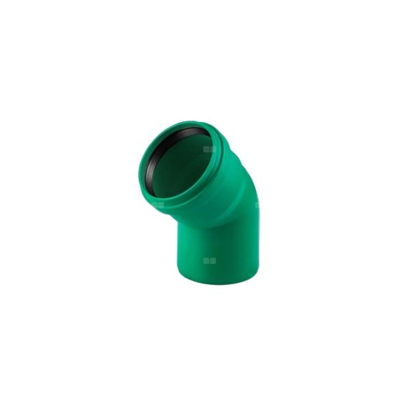 Kolano 45' MAGNAPLAST KG 2000 KGB, PP-md (zielony), DN 630 (wz x ww), do kanalizacji