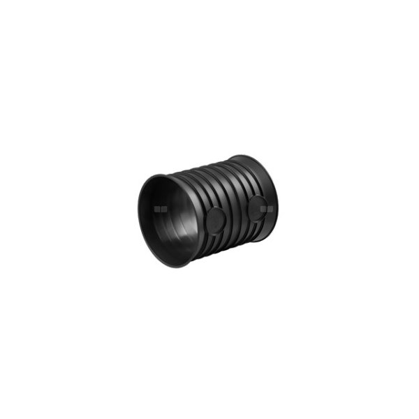 Nasuwka MAGNAPLAST MAGNACOR MCU, PP (czarny), DN 160 (ww x ww), do kanalizacji