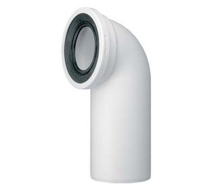 Przyłącze kanalizacyjne, długie L-300mm,wejście 90-110mm,wyjście 110mm, kąt 90