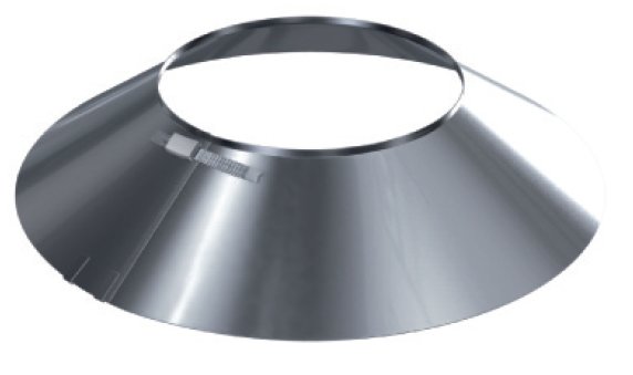 Kołnierz przeciwdeszczowy fi 113 mm MK ŻARY A RKT stal nierdzewna
