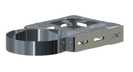 Uchwyt MK ŻARY A WHT 3 stal nierdzewna fi 400 mm (mocowanie - Obejma konstrukcyjna przestawn)