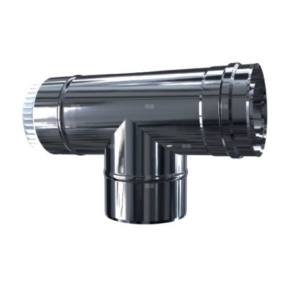 Trójnik rewizyjny 90' MK ŻARY PR AFKR PSI 60-100 x 60-100 do odprowadzania spalin