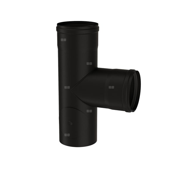 Linea Pellet Trójnik TRS-REV 90 z rewizją 100 (D100RAF4)