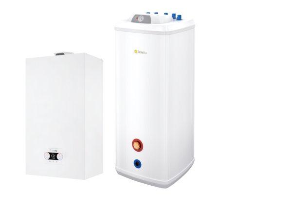 Pakiet - Kocioł gazowy jednofunkcyjny BERETTA QUADRA X 25R kondensacyjny wiszący 3.1 - 25 kW + Zasobnik c.w.uKwadro TOP 120