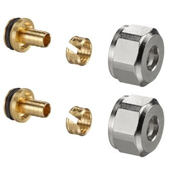 Ofix K, złączka zaciskowa do rur z tworzywa sztucznego, 17x2 mm, (kpl.=2 szt.)