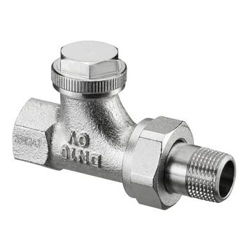 Combi 3, zawór powrotny, PN10, DN 10 - 3/8 prosty, niklowany