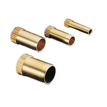 Tuleja wsporcza z mosiądzu, 8 mm, do rurek miękkich o gr. ścianki = 1mm