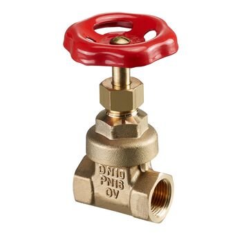Hygate A, zasuwa mufowa DN 32, R1 1/4GW, PN25, mosiądz