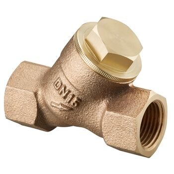 Filtr typu Y OVENTROP NZ brąz Gwint wewnętrzny 1 1/4'', oczka 0.6 mm
