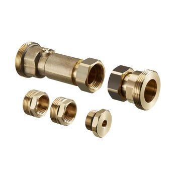 Zestaw do zabudowy ciepłomierza do grupy Regumat M3/M4-180, DN25