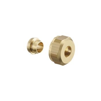 Złączka zaciskowa Regusol 18 mm, z NZ, mosiądz, bez powłoki galwanicznej