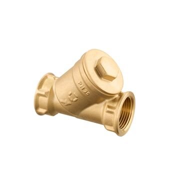 Filtr siatkowy DN32 G 1 1/4 GW, PN25, z mosiądzu, wielkość oczek 0.25 mm